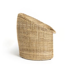 Ames Cartagenas Natural Indoor or Outdoor Lounge Chair by Sebastian Herkner
