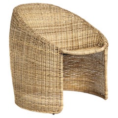 Ames Cartagenas Natural Indoor or Outdoor Lounge Chair by Sebastian Herkner 