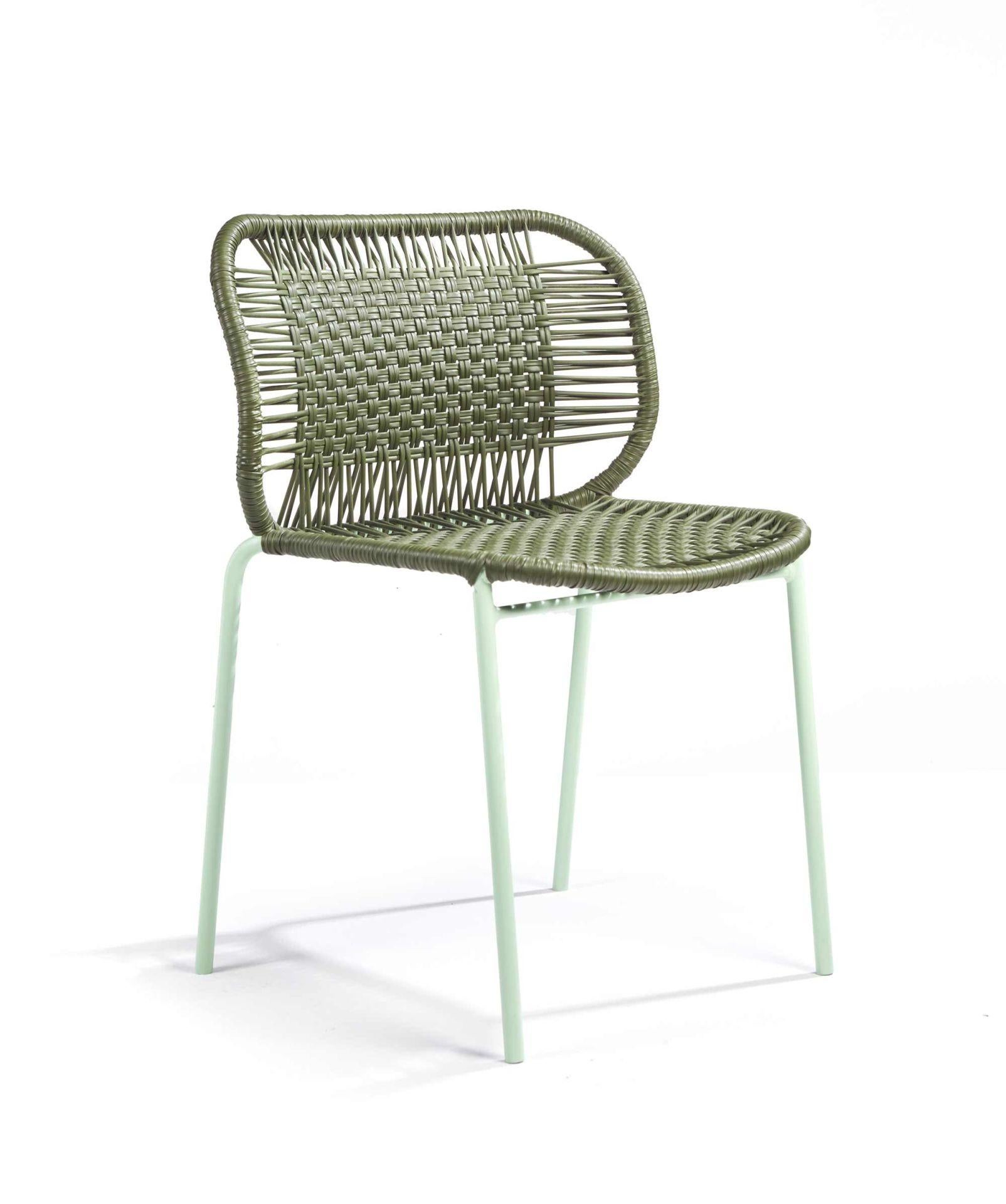 Contemporary Ames Cielo Indoor and Outdoor stacking Chair by Sebastian Herkner For Sale