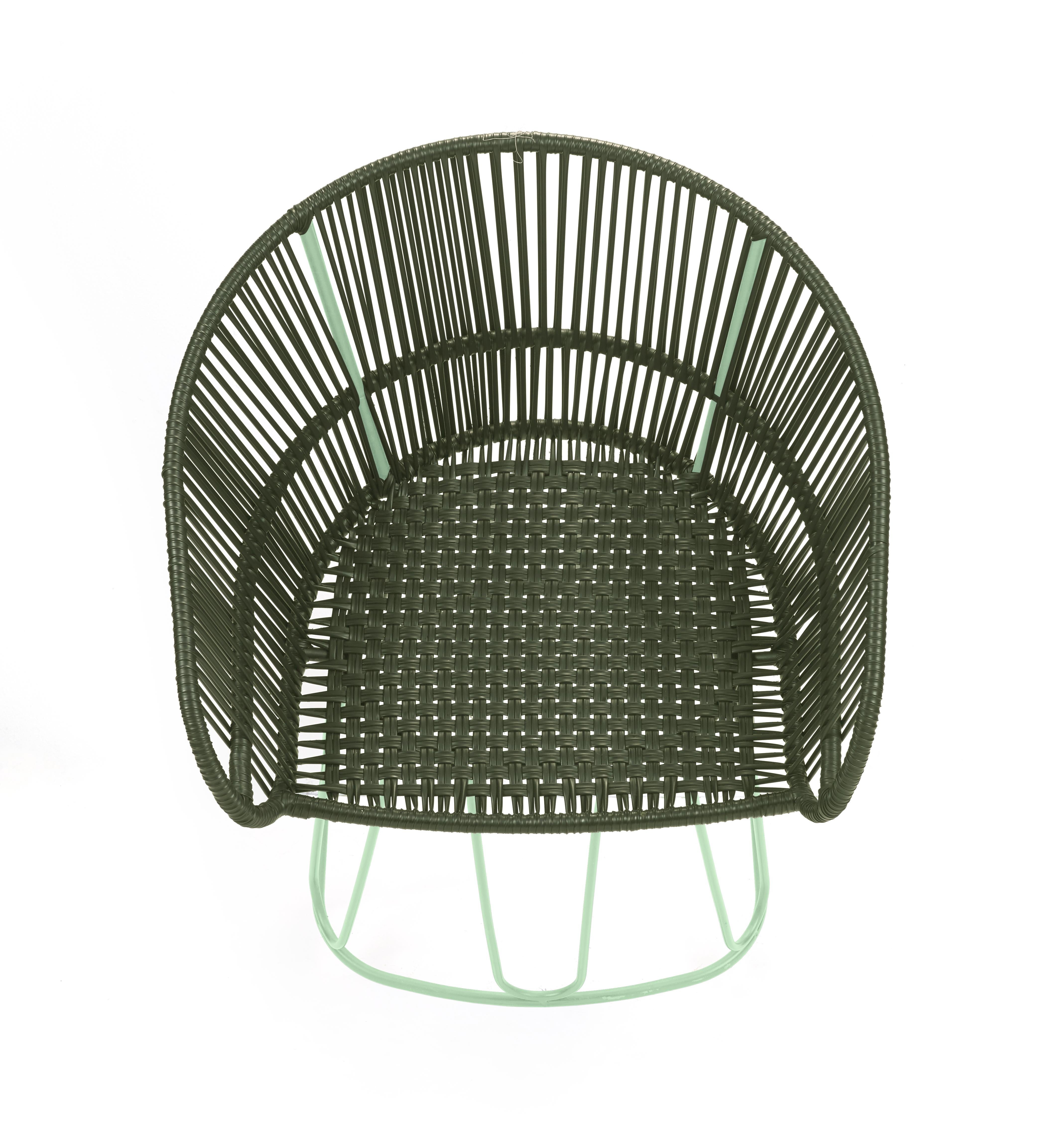 Contemporary Ames Circo Indoor or Outdoor Dining Chair by Sebastian Herkner For Sale