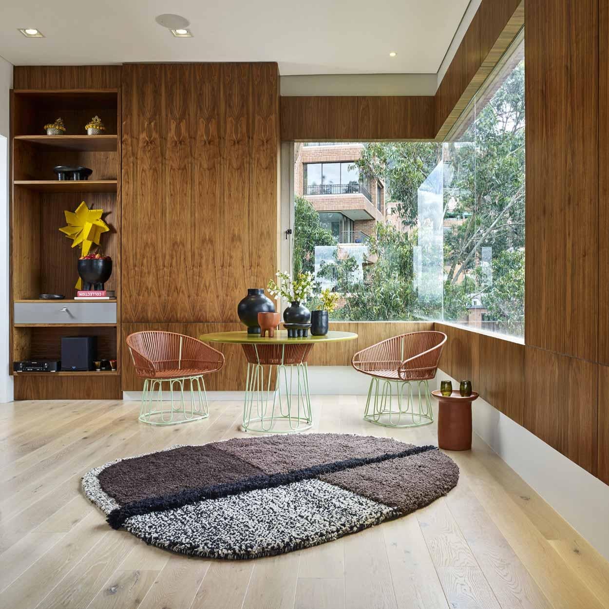 Chaise de salle à manger en cuir Ames Circo pour l'intérieur ou l'extérieur par Sebastian Herkner en vente 2