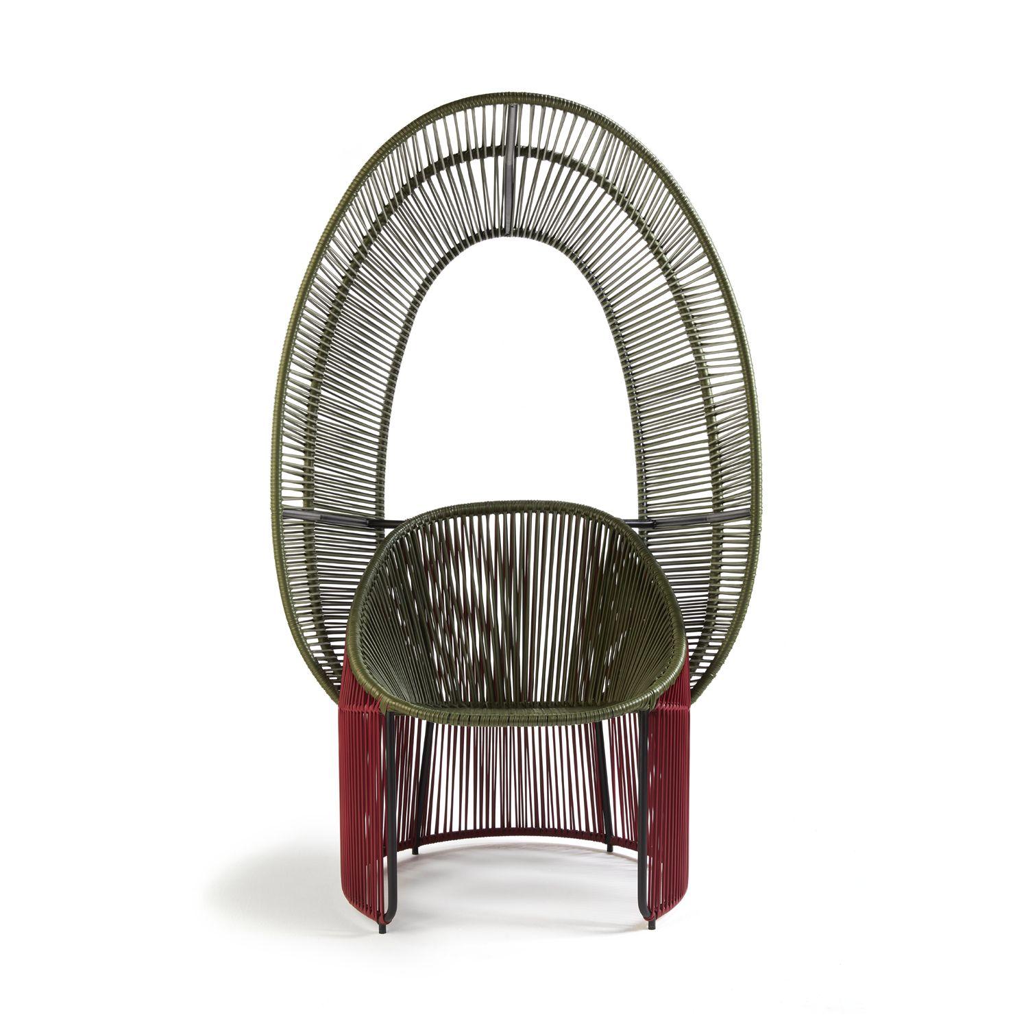 Colombian Ames Customizable Cartagenas Reina Lounge Chair by Sebastian Herkner  For Sale
