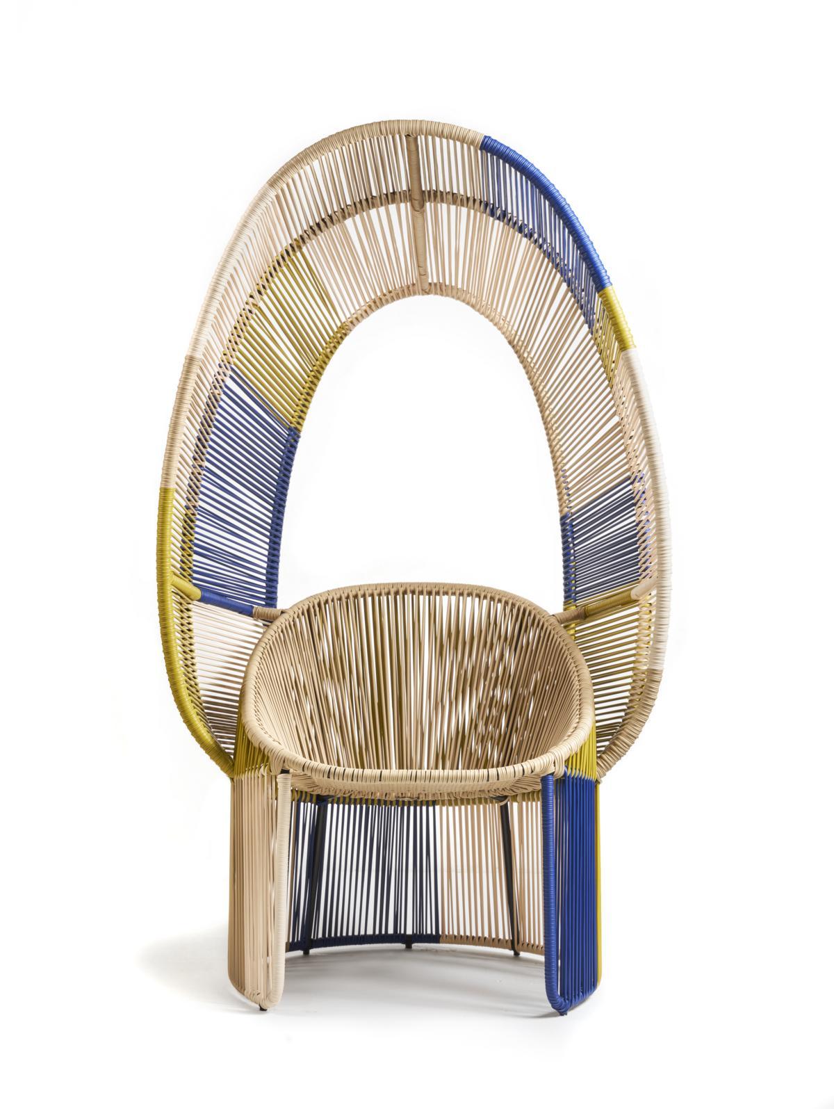 Ames Customizable Cartagenas Reina Lounge Chair by Sebastian Herkner  For Sale 1