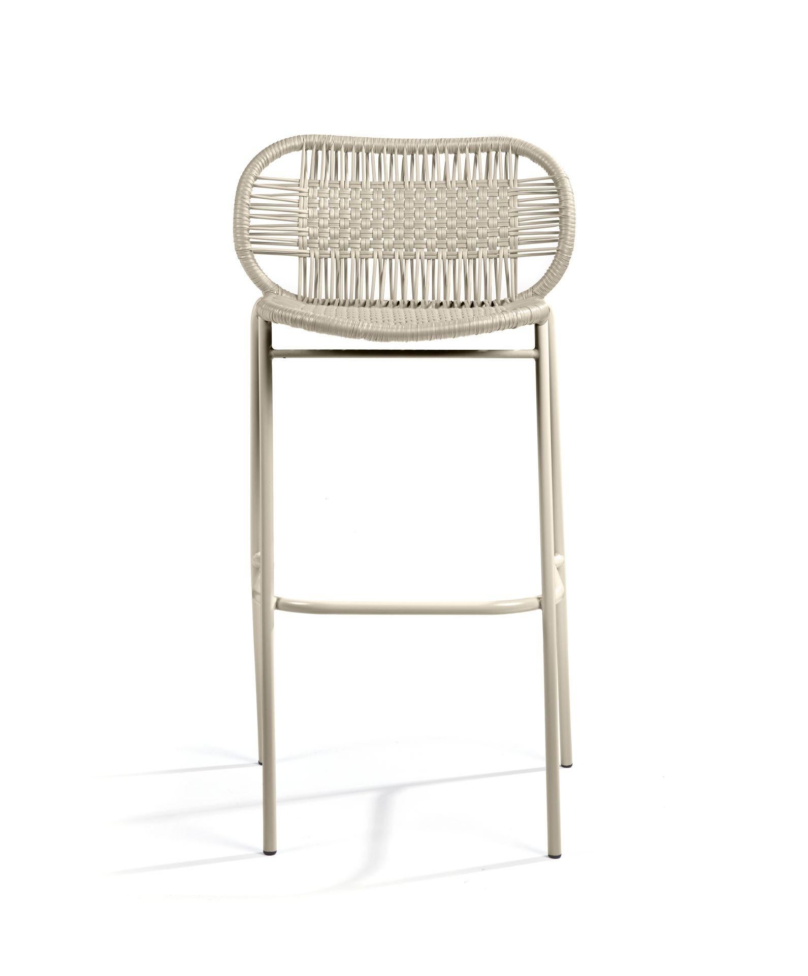 Colombian Ames Customizable Cielo Indoor or Outdoor Stool by Sebastian Herkner For Sale