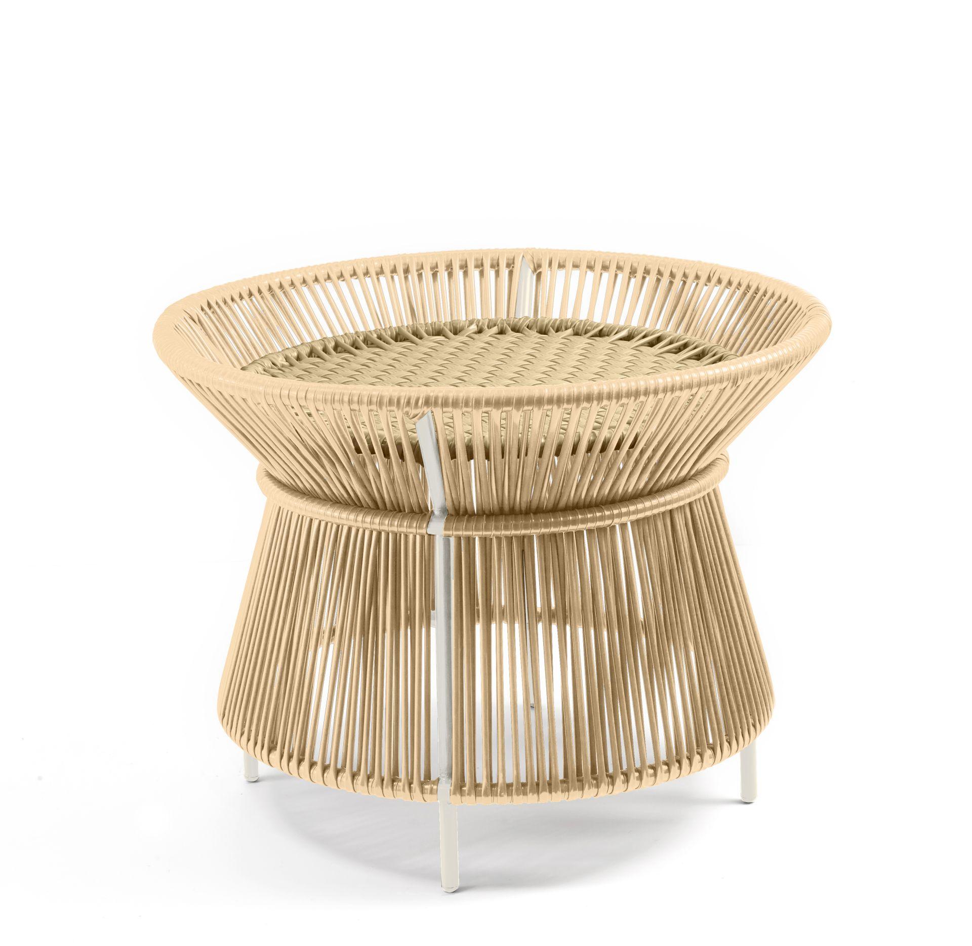 Ames Indoor or Outdoor Caribe CHIC Basket Table by Sebastian Herkner For Sale 1