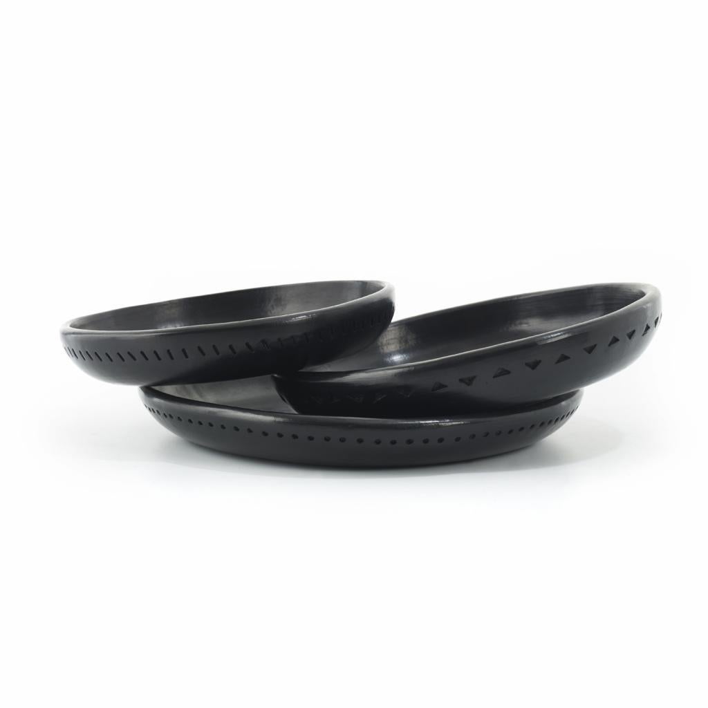 Ames Set of 2 Barro Dining Heatresistant Ceramic Plates by Sebastian