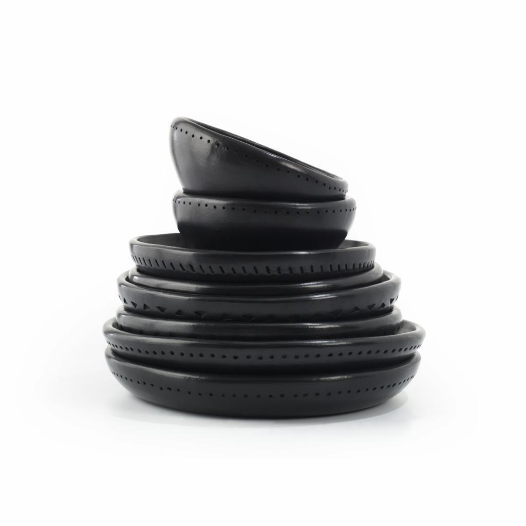 Ames Set of 2 Barro Dining Heatresistant Ceramic Plates by Sebastian