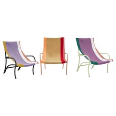 Ames Set of Three Indoor Maraca Lounge Chairs by Sebastian Herkner  in STOCK 