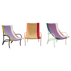 Ames Set of Three Indoor Maraca Lounge Chairs by Sebastian Herkner in STOCK