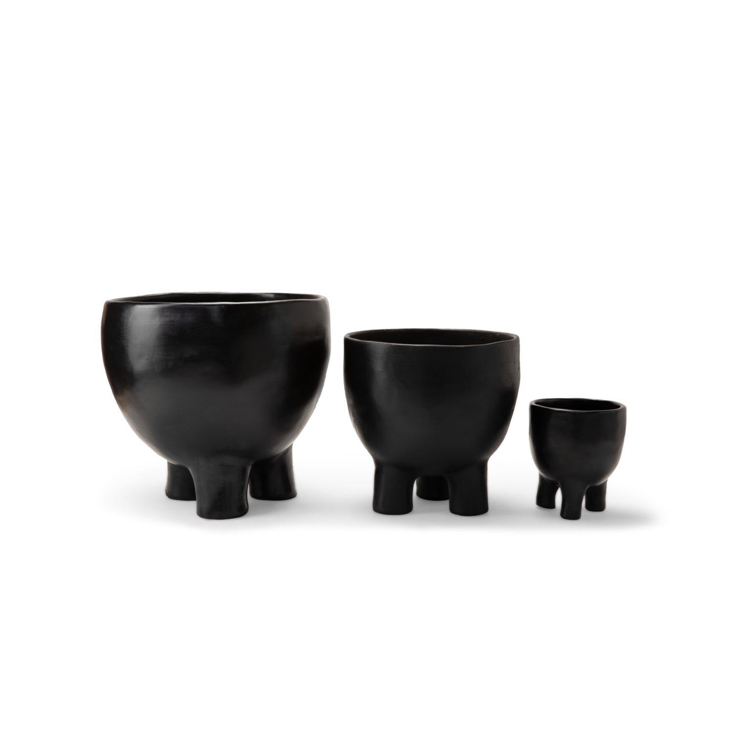 Ames Set of Three Indoor or Outdoor BARRO Pot 2 by Sebastian Herkner For Sale 10