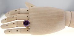 Amethyst, 14K Yellow Gold Ring
