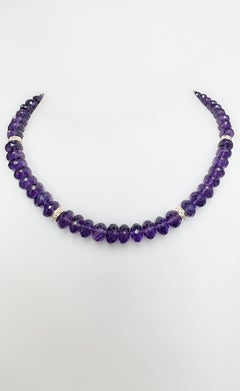 Amethyst 178 Carats and Diamonds Paradizia Necklace N3983