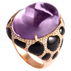 Amethyst 18K Yellow Gold Ring