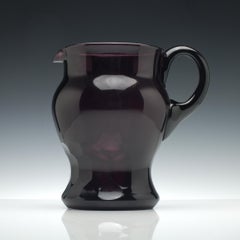 Amethyst 19th Century Water Jug, circa 1880