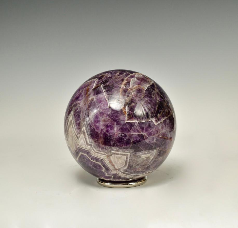 Amethyst Agate Sculpture For Sale 1