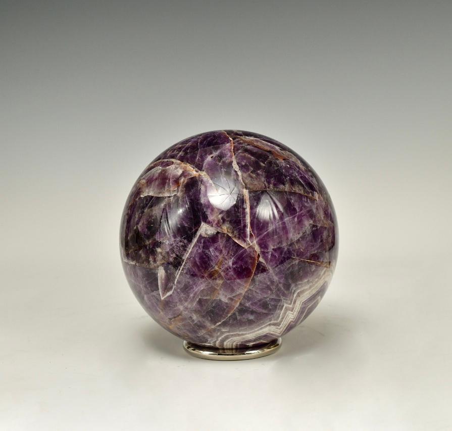Amethyst Agate Sculpture For Sale 3