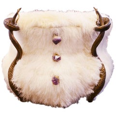 Amethyst and Pure Lamb Chest of Drawers