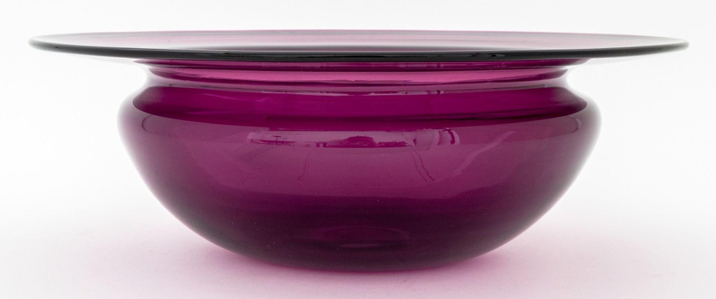 Amethyst-Kunstglas-Geschirr Artikel, 3 (Glas) im Angebot