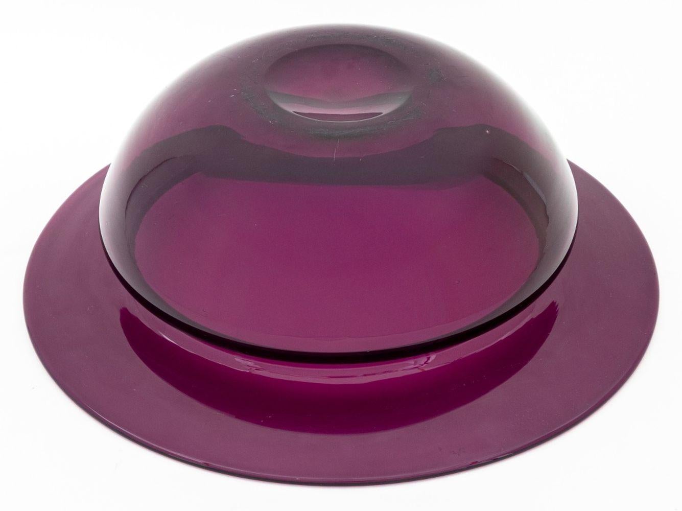 Amethyst-Kunstglas-Geschirr Artikel, 3 im Angebot 1