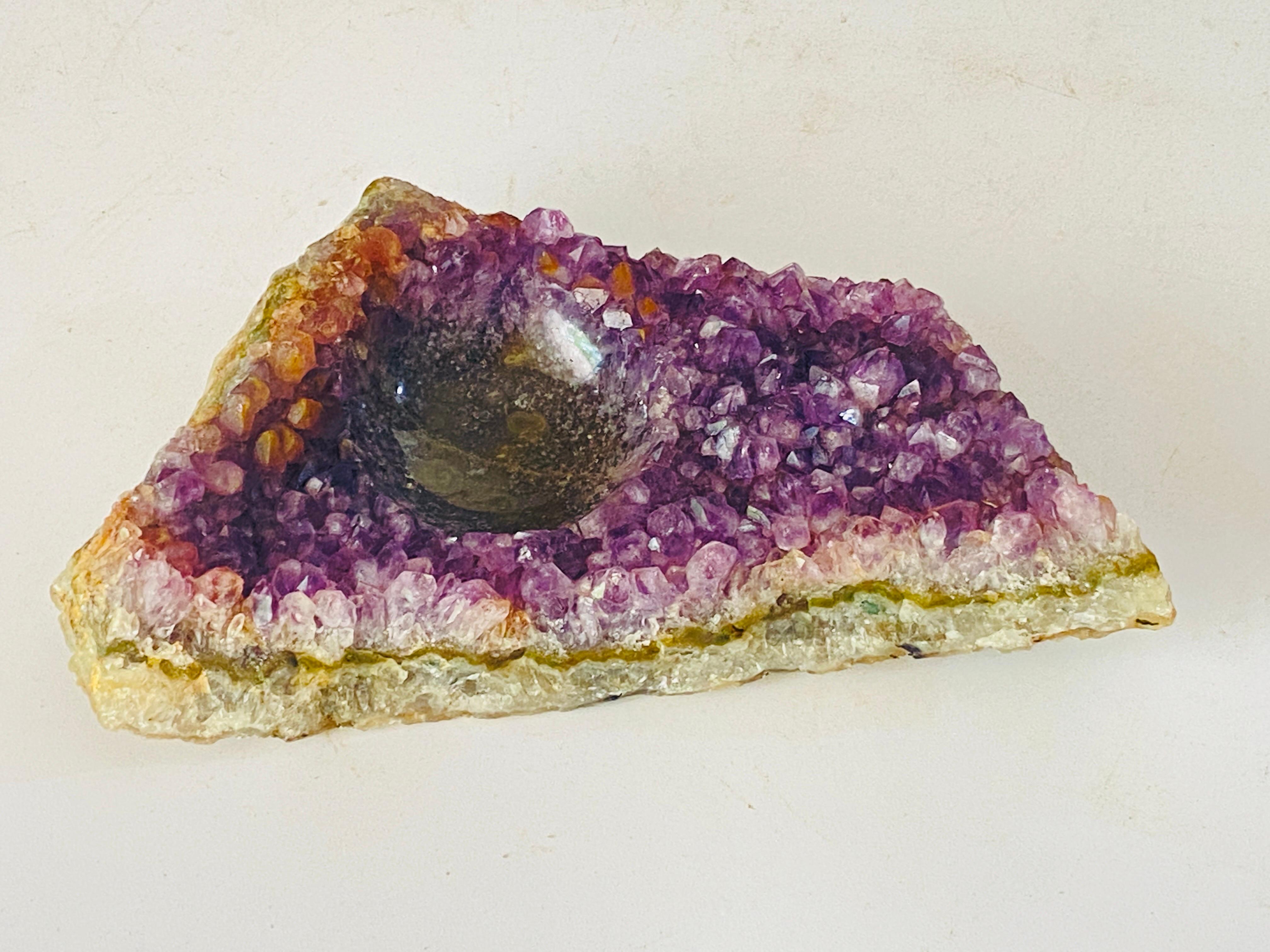 African Amethyst Ashtray Medium Size from Africa, 20th Century For Sale