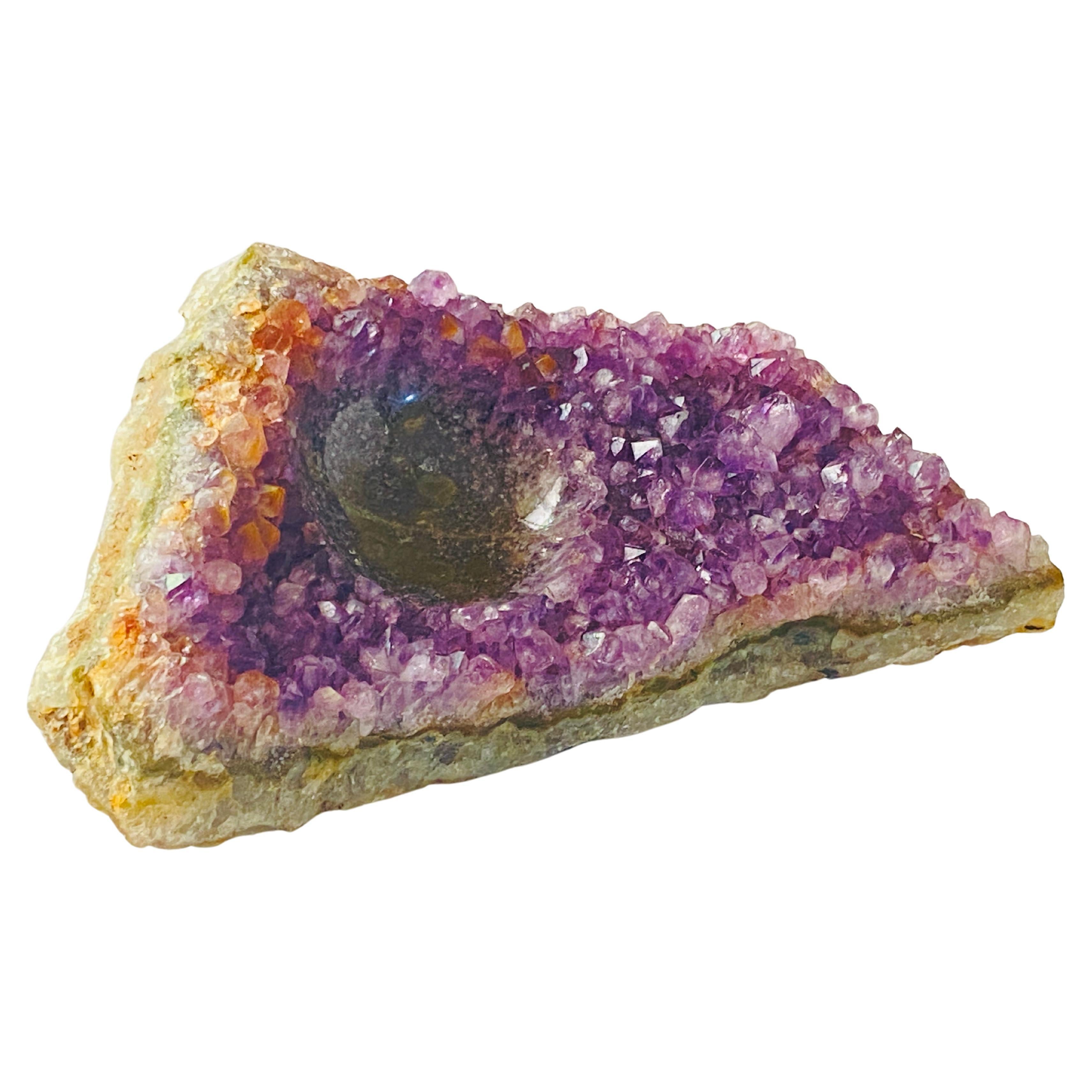 Amethyst Ashtray Medium Size from Africa, 20th Century For Sale
