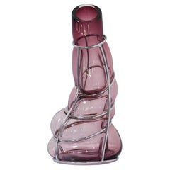 Amethyst Babà Sculptural Vase by Alice Crepaldi