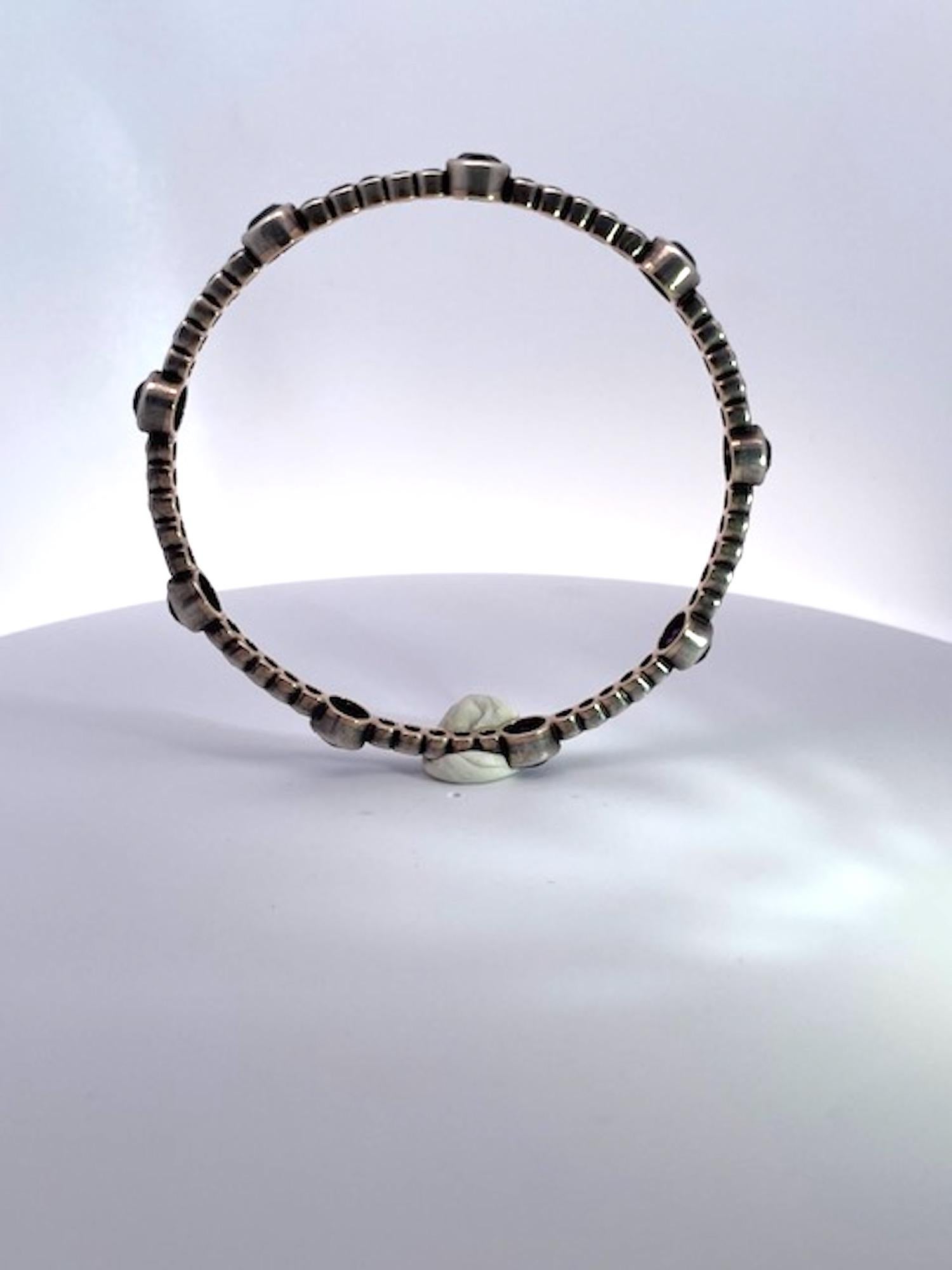 Bracelet jonc du 19ème siècle 15 carats  en vente 5