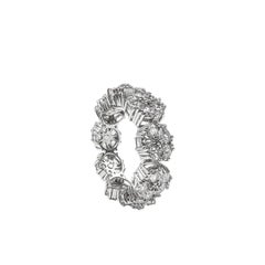 Amethyst Blossom Edelstein Trinity Ring