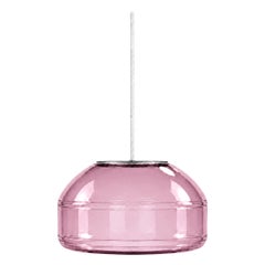 Amethyst Blown Glass Pendant Light Modern Minimalist Hanging Lamp