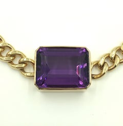 Amethyst, Blue Topaz and Citrine Necklace
