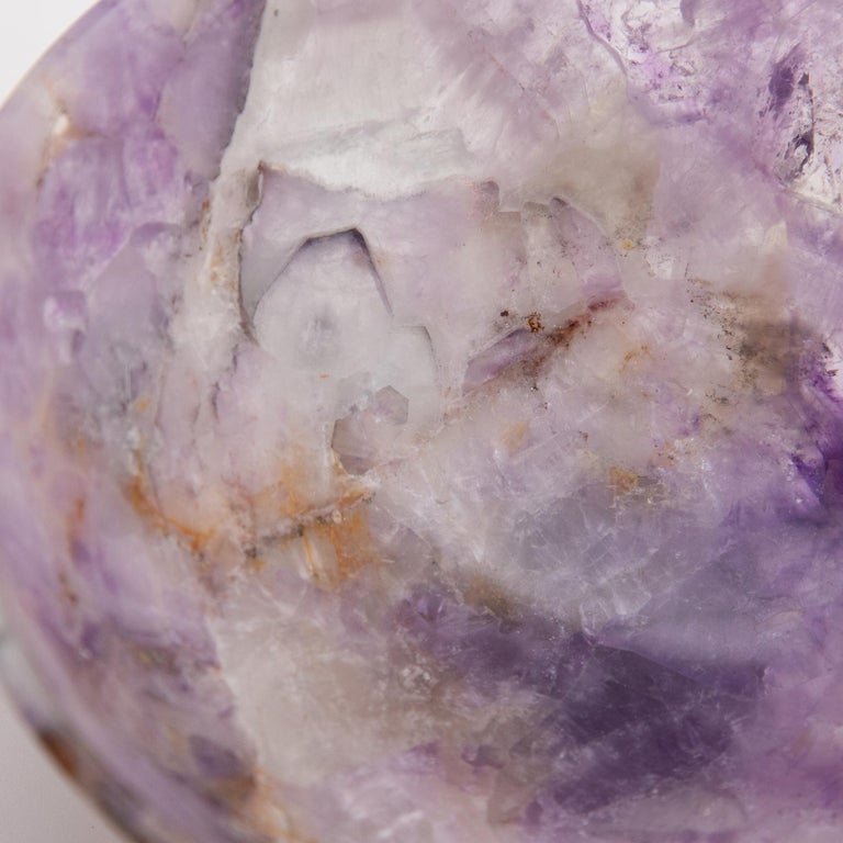 Amethyst Bowl In New Condition For Sale In New York, NY