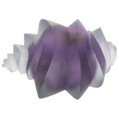 "Amethyst Burleigh" Glass Sculpture by Brad Copping