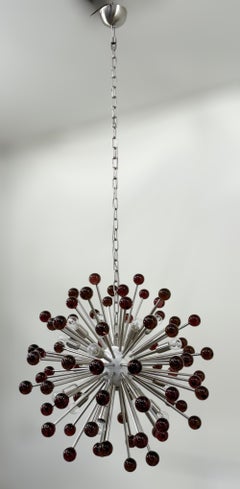 Amethyst Burst Sputnik Chandelier by Fabio Ltd