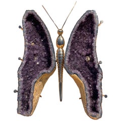 Amethyst Butterfly Coffee Table at 1stDibs | amethyst coffee table, butterfly  amethyst, amethyst butterfly geode