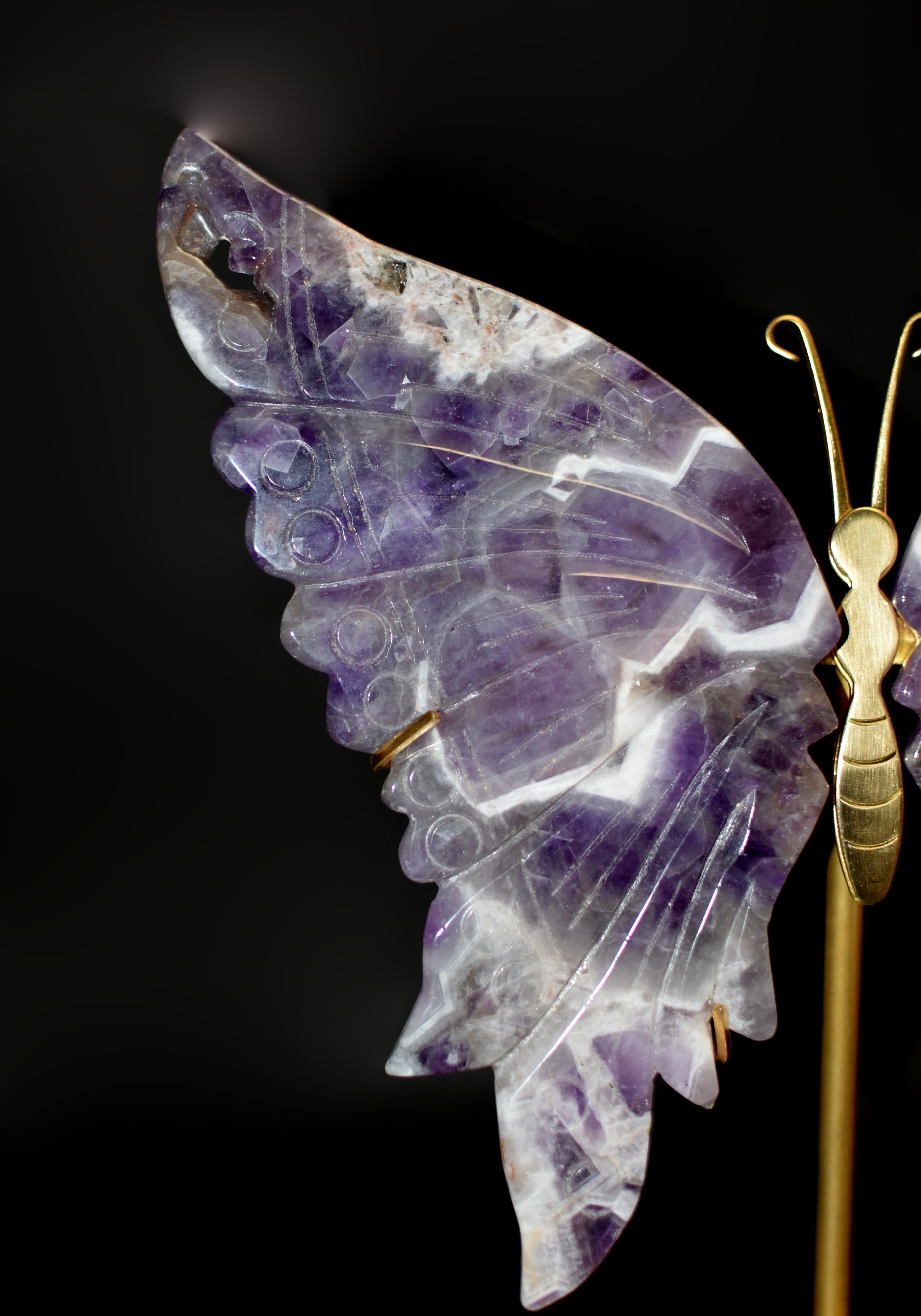 Chinese Amethyst Butterfly For Sale