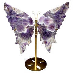 Vintage Amethyst Butterfly