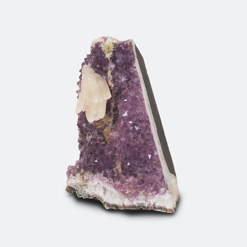Amethyst Calcite Formation In Good Condition For Sale In London, GB