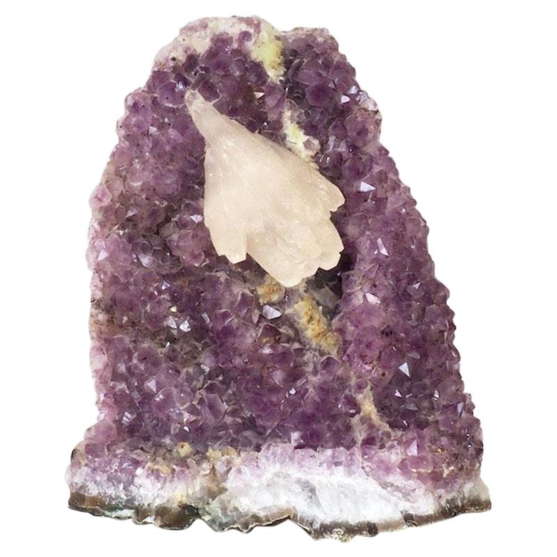 Amethyst Calcite Formation For Sale
