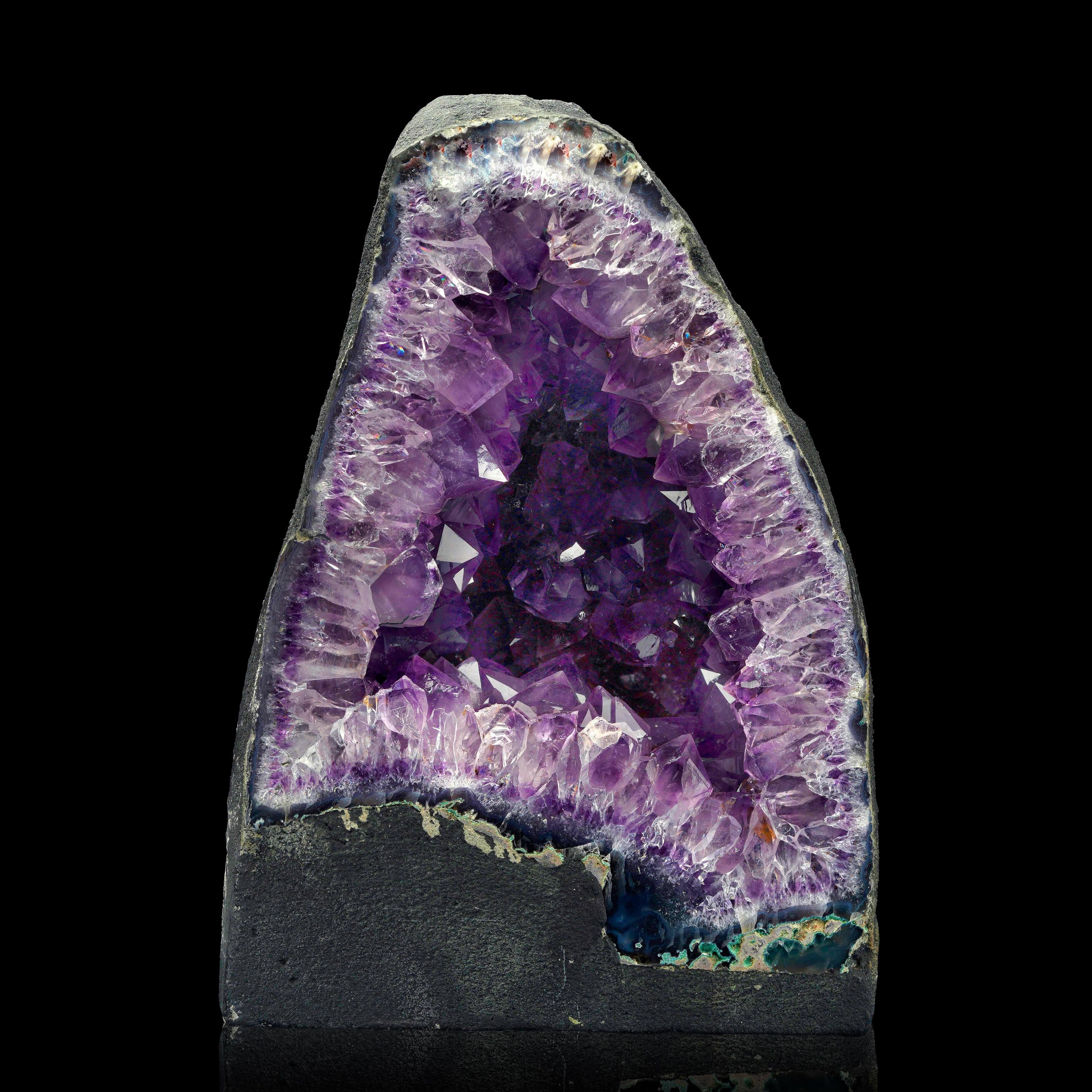 Contemporary Amethyst Cathedral from Brazi For Sale
