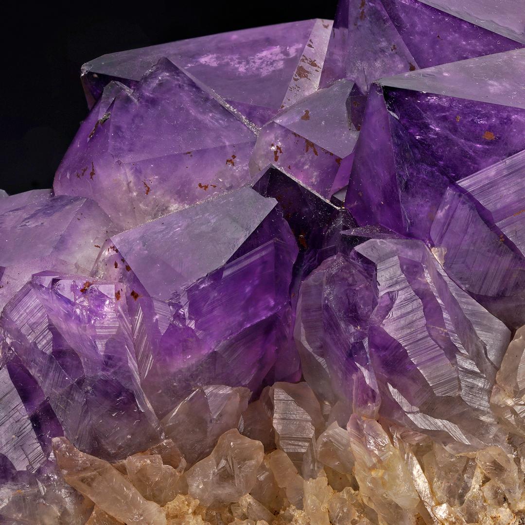 Amethyst Cluster From Central Africa // 8.41 Lb. In New Condition For Sale In New York, NY