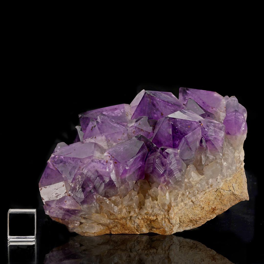 Contemporary Amethyst Cluster From Central Africa // 8.41 Lb. For Sale