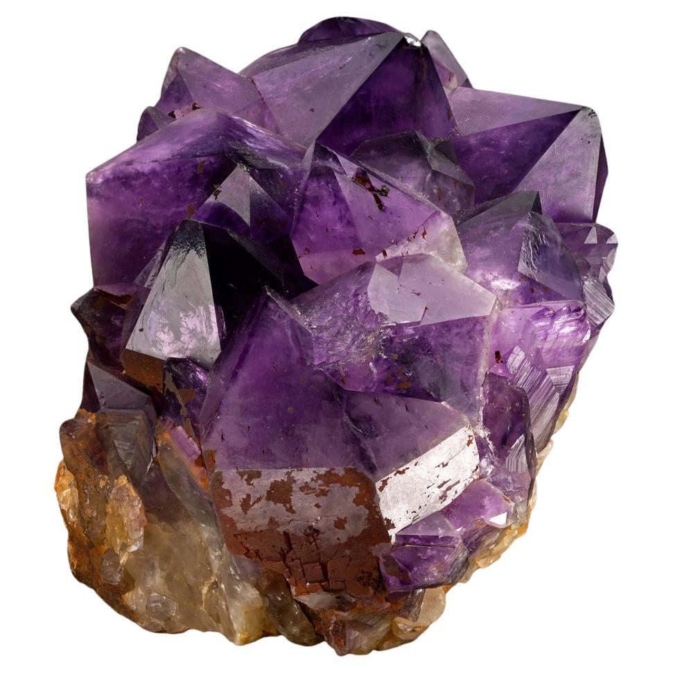 Amethyst Cluster From Central Africa // 8.41 Lb. For Sale