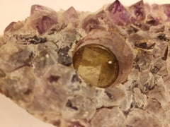 Amethyst-Cluster-Teeleuchte