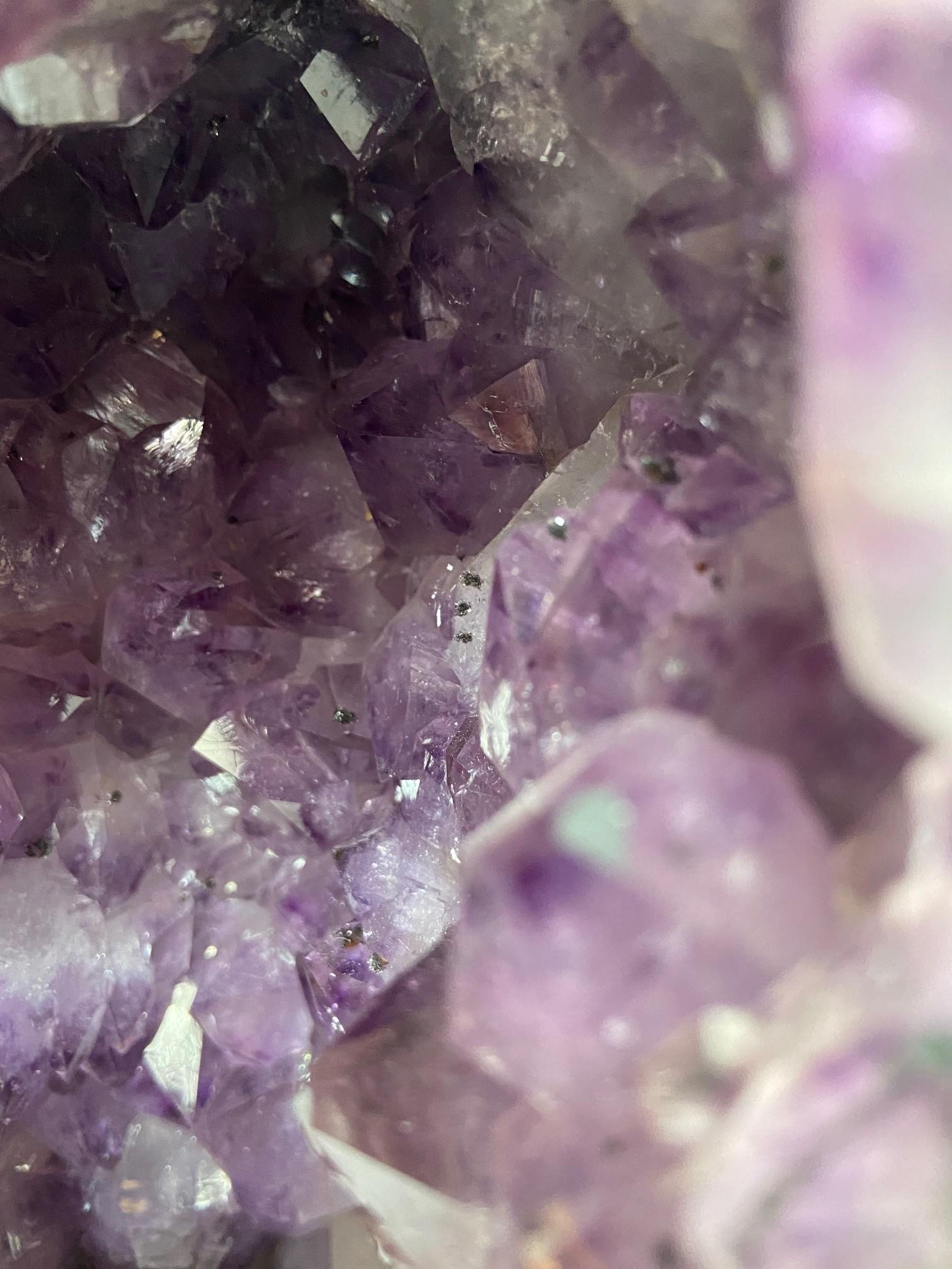 Amethyst Crystal Cave In Good Condition For Sale In Los Angeles, CA