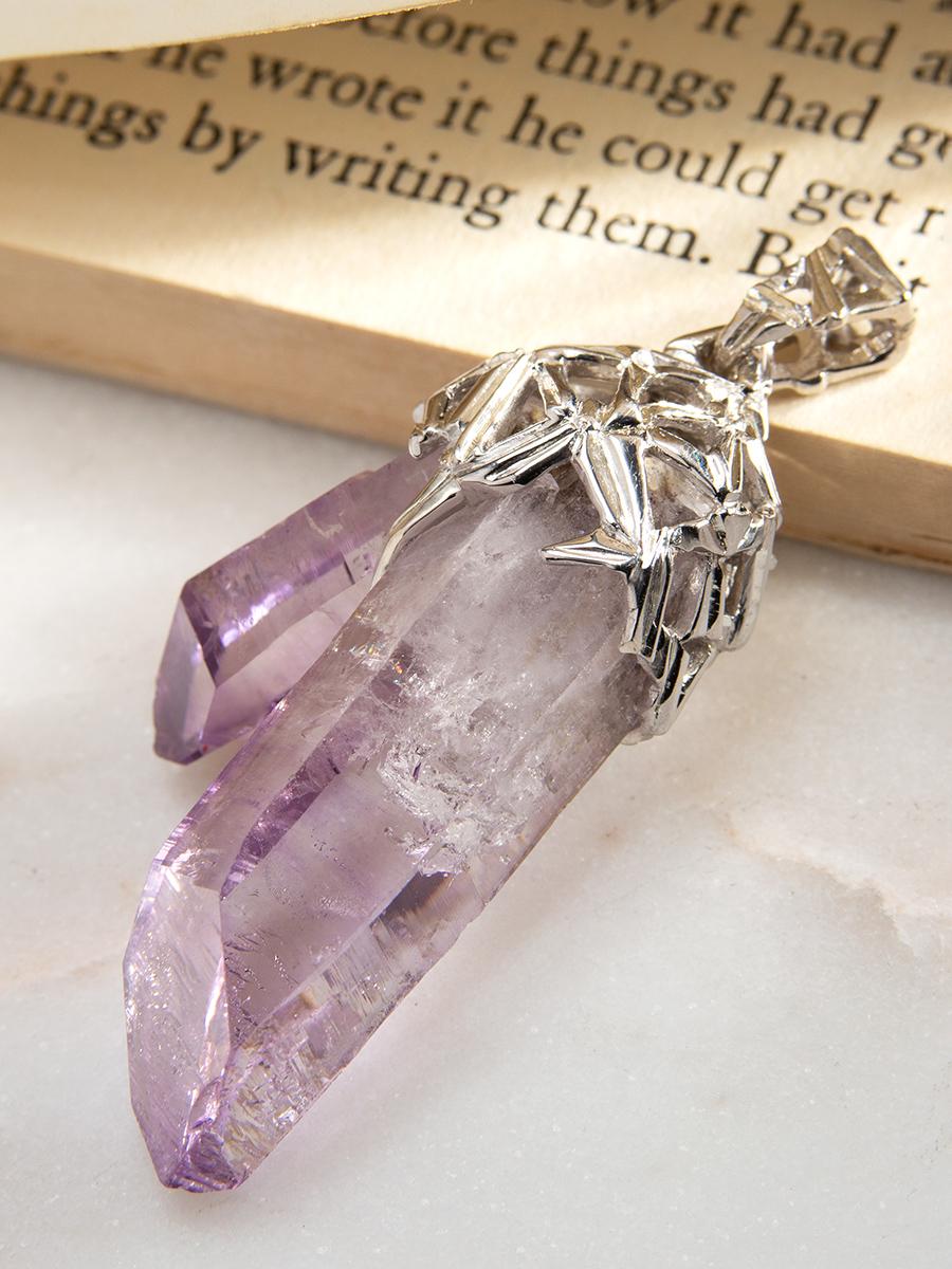 purple healing stone
