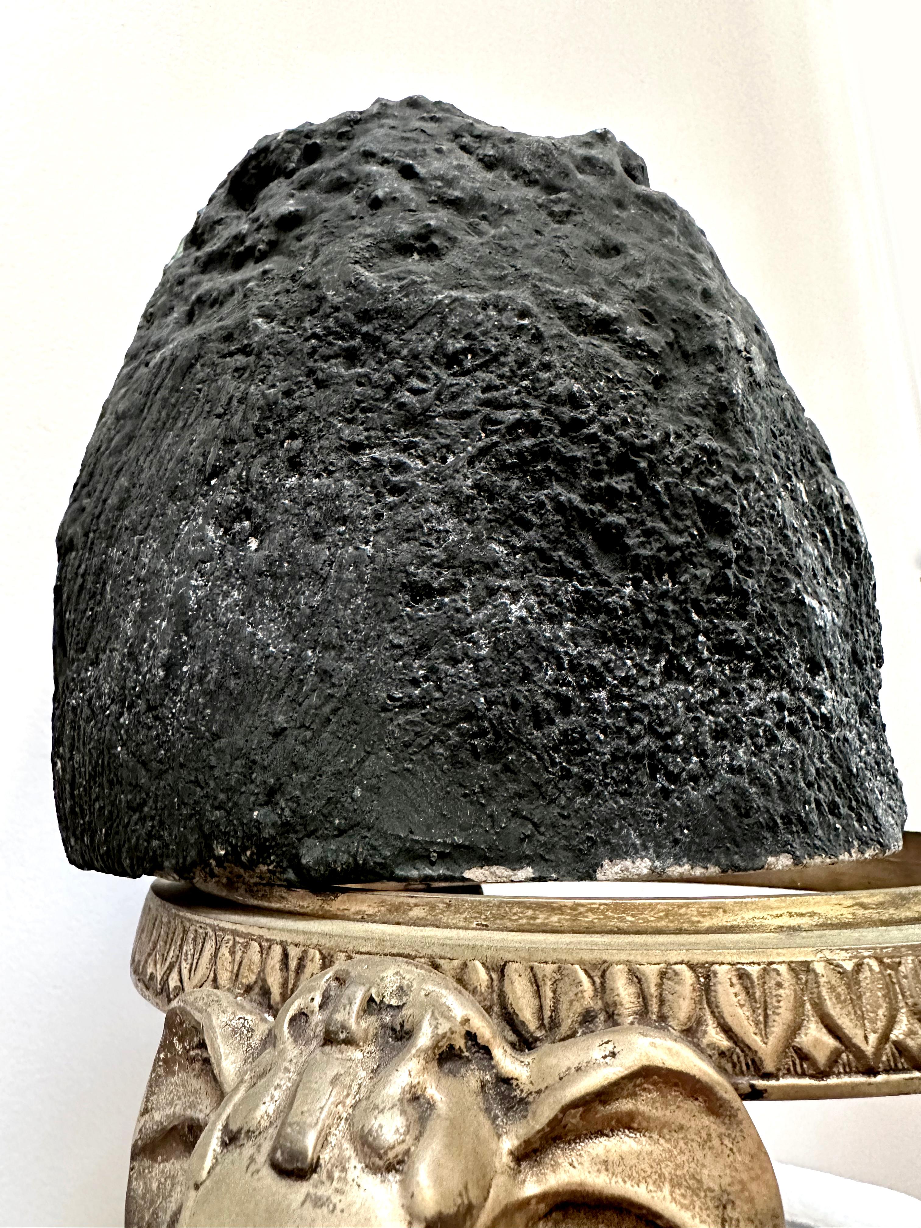 Other Amethyst Deep Violet Hesslberg Collection Geode Hollywood Bowl Cathedral Shape For Sale