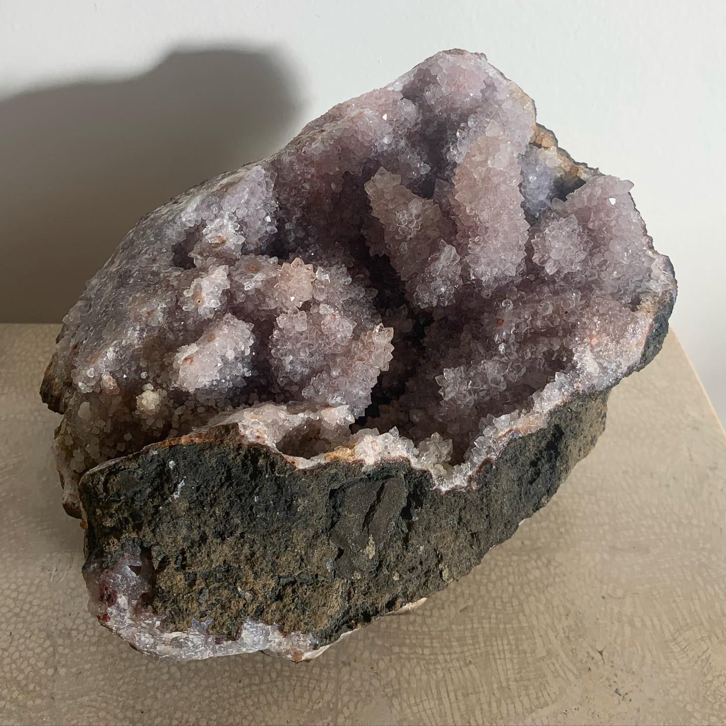 amethyst rock outside