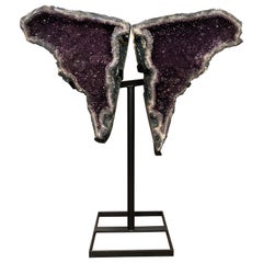 Amethyst Elephant Ears On Stand