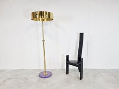 Stehlampe aus Amethyst von Gianluca Fontana, 2000er Jahre
