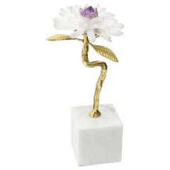 Amethyst-Blume I, Skulptur